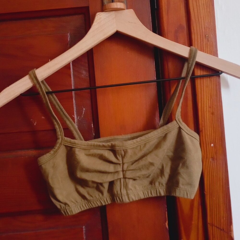 ARQ Zelda Bandeau Bra, Olive